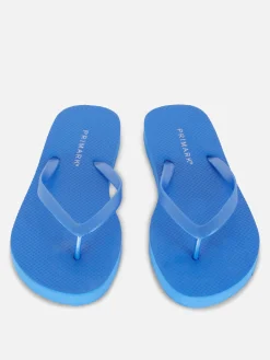 Tongs Et Claquettes|Primark Tongs Plates Essential Bleu cobalt