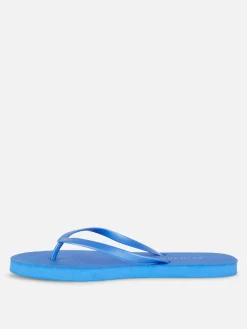 Tongs Et Claquettes|Primark Tongs Plates Essential Bleu cobalt