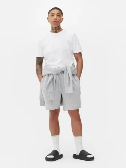 Hauts Et T-Shirts|Primark T-shirt à Col Ras-du-cou Coupe Regular Blanc