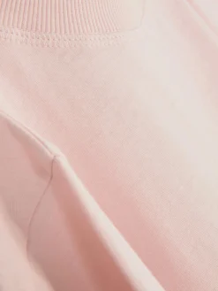 Hauts Et T-Shirts|Primark T-shirt à Col Ras-du-cou Et Manches Courtes Rose