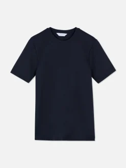 Hauts Et T-Shirts|Primark T-shirt à Col Ras-du-cou Kem Bleu marine