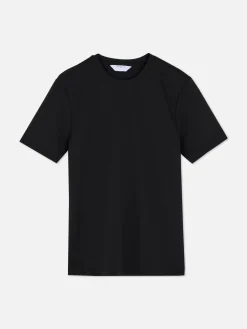 Hauts Et T-Shirts|Primark T-shirt à Col Ras-du-cou Kem Noir