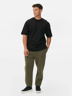 Hauts Et T-Shirts|Primark T-shirt à Col Ras-du-cou Kem Noir