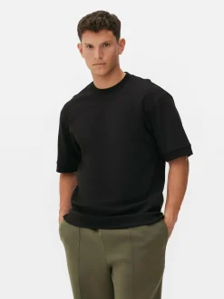 Hauts Et T-Shirts|Primark T-shirt à Col Ras-du-cou Kem Noir