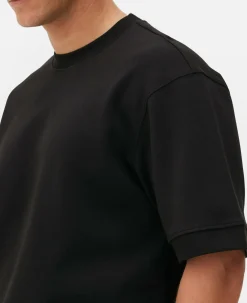 Hauts Et T-Shirts|Primark T-shirt à Col Ras-du-cou Kem Noir