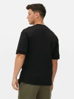 Hauts Et T-Shirts|Primark T-shirt à Col Ras-du-cou Kem Noir