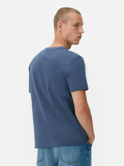 Hauts Et T-Shirts|Primark T-shirt à Imprimé Bob L'éponge Patrick Bleu marine