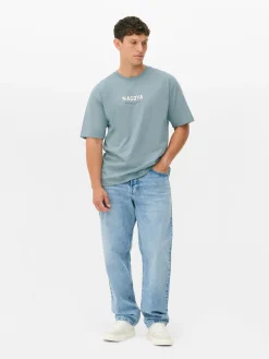 Hauts Et T-Shirts|Primark T-shirt à Imprimé Floral Tokyo Bleu