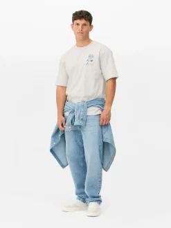 Hauts Et T-Shirts|Primark T-shirt à Imprimé Floral Tokyo Écru