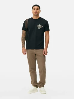 Hauts Et T-Shirts|Primark T-shirt à Imprimé Rodéo Noir