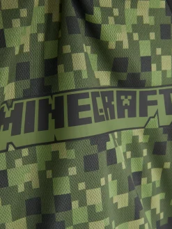 Hauts Et T-Shirts|Primark T-shirt à Logo Minecraft Pixel Kaki