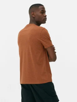 Hauts Et T-Shirts|Primark T-shirt à Motif Armoiries New York City Terre de Sienne