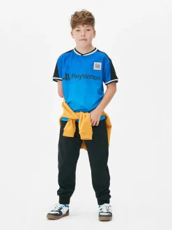 Hauts Et T-Shirts|Primark T-shirt à Motif Manette De PlayStation Bleu