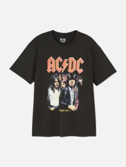 T-Shirts Et Sweat-Shirts À Motifs|Hauts Et T-Shirts|Primark T-shirt Avec Photo AC/DC Noir