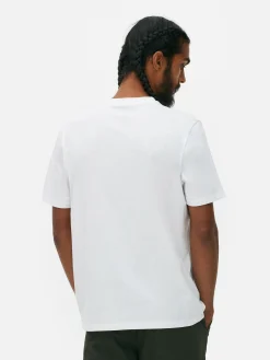 Hauts Et T-Shirts|Primark T-shirt Avec Photographie Carrefour De Shibuya Blanc