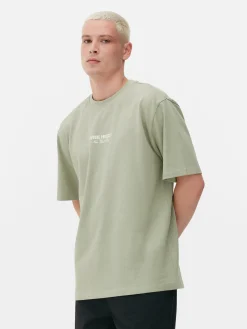 Hauts Et T-Shirts|Primark T-shirt Brodé Future Projects Vert