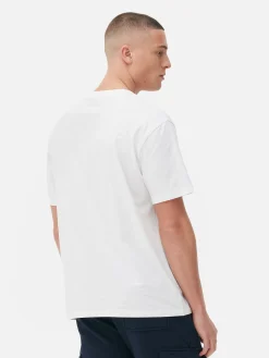 Hauts Et T-Shirts|Primark T-shirt Coupe Décontractée Blanc