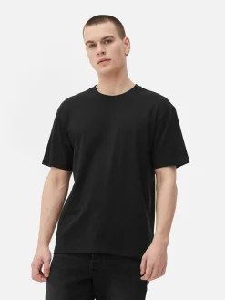 Hauts Et T-Shirts|Primark T-shirt Coupe Décontractée Noir