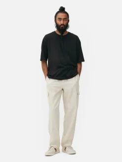 Hauts Et T-Shirts|Primark T-shirt Coupe Décontractée Noir