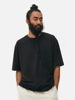 Hauts Et T-Shirts|Primark T-shirt Coupe Décontractée Noir