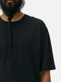 Hauts Et T-Shirts|Primark T-shirt Coupe Décontractée Noir