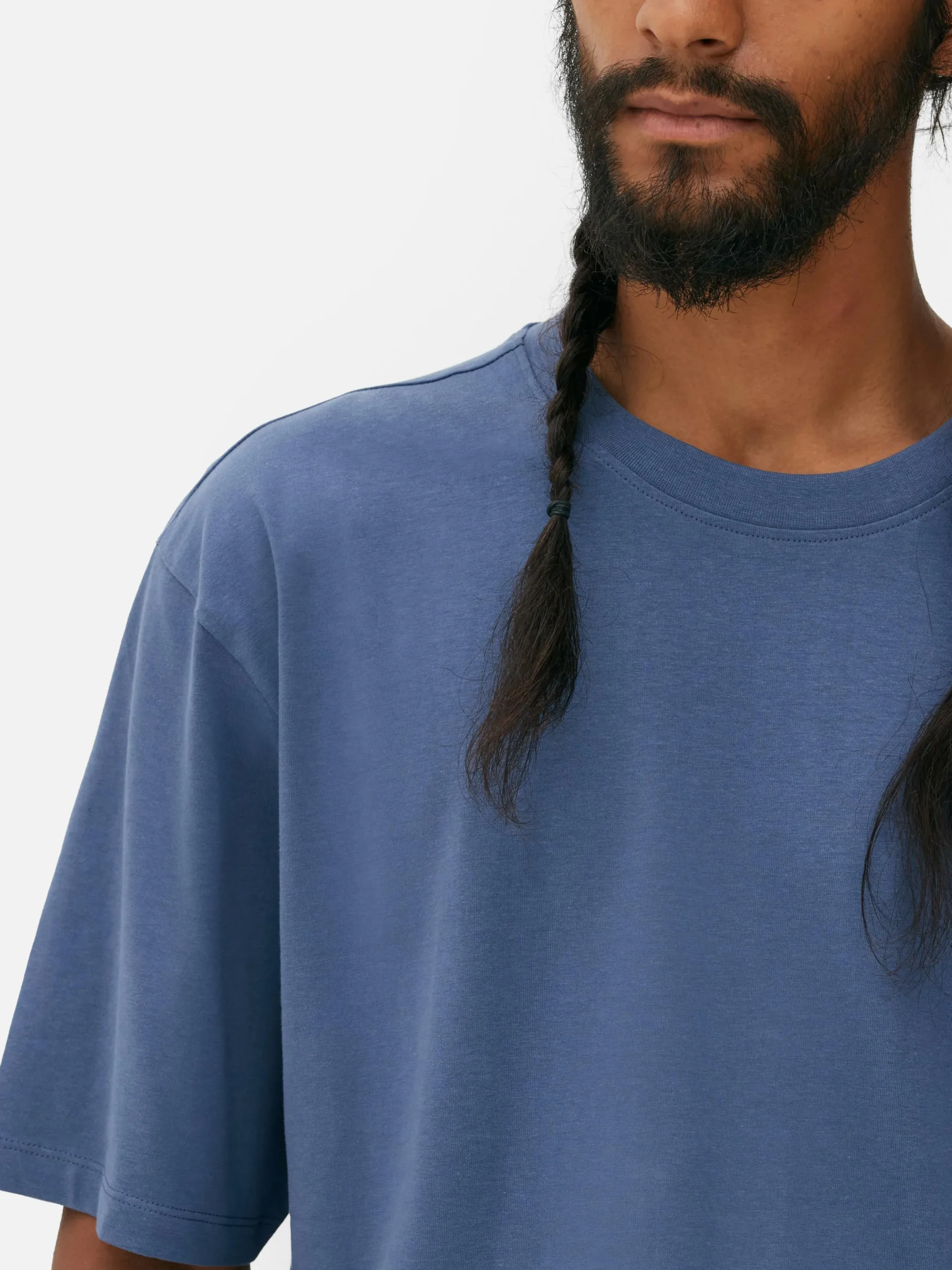 Hauts Et T-Shirts|Primark T-shirt Coupe Décontractée Bleu