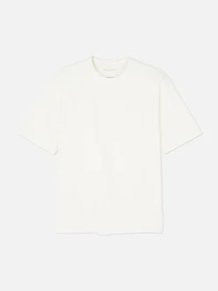 Hauts Et T-Shirts|Primark T-shirt Coupe Décontractée Écru