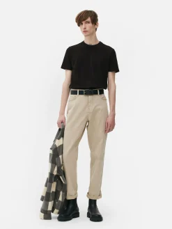 Hauts Et T-Shirts|Primark T-shirt Coupe Slim Noir