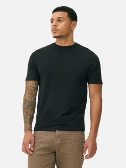 Hauts Et T-Shirts|Primark T-shirt Coupe Slim Noir
