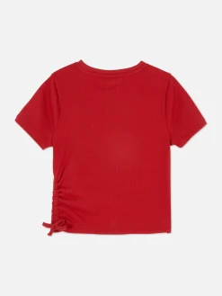Hauts Et T-Shirts|Primark T-shirt Côtelé NFL Kansas City Chiefs Rouge