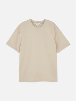 Hauts Et T-Shirts|Primark T-shirt Décontracté Kem Écru