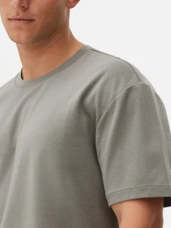 Hauts Et T-Shirts|Primark T-shirt Décontracté Kem Gris