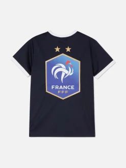 Hauts Et T-Shirts|Primark T-shirt De Foot France Pour Ado Bleu marine