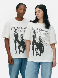 T-Shirts Et Sweat-Shirts À Motifs|Hauts Et T-Shirts|Primark T-shirt De Groupe Fleetwood Mac Écru