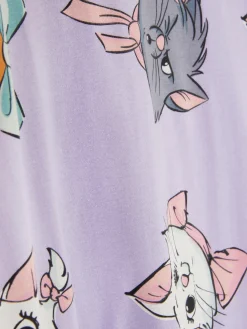 Chemises De Nuit Et Nuisettes|Primark T-shirt De Nuit à Imprimé Personnage Disney Lilas