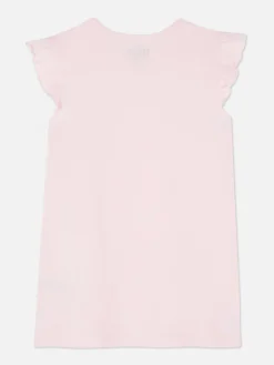 Pyjamas Et Vêtements De Nuit|Primark T-shirt De Nuit à Volants Disney Minnie Mouse Et Daisy Duck Rose