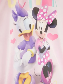 Pyjamas Et Vêtements De Nuit|Primark T-shirt De Nuit à Volants Disney Minnie Mouse Et Daisy Duck Rose