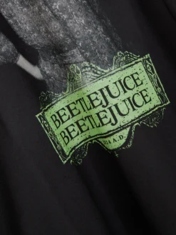 Beetlejuice|Tout Halloween|Primark T-shirt De Nuit Beetlejuice Astrid Deetz Noir