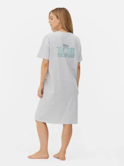 Chemises De Nuit Et Nuisettes|Primark T-shirt De Nuit De Maternité Disney Les 101 Dalmatiens Gris chiné
