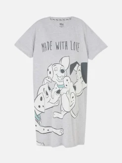 Chemises De Nuit Et Nuisettes|Primark T-shirt De Nuit De Maternité Disney Les 101 Dalmatiens Gris chiné