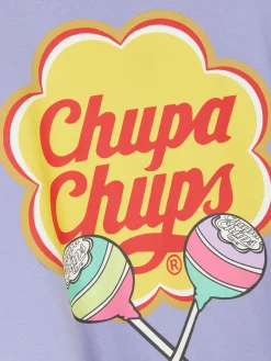 Chemises De Nuit Et Nuisettes|Primark T-shirt De Nuit Graphique Chupa Chups Lilas