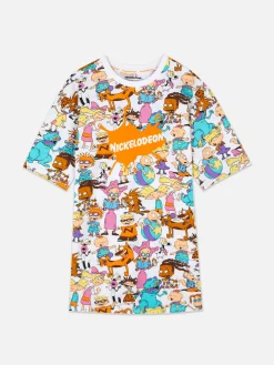Chemises De Nuit Et Nuisettes|Primark T-shirt De Nuit Nickelodeon Multicolore