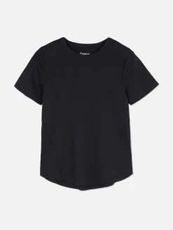Vêtements De Sport|Primark T-shirt De Sport à Col Ras-du-cou Noir