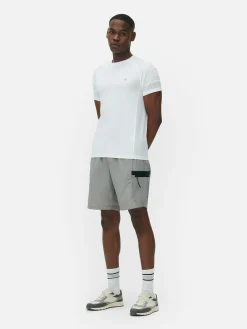 Hauts Et T-Shirts|Vêtements De Sport|Primark T-shirt De Sport à Manches Courtes Blanc