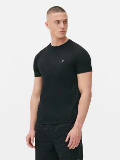 Vêtements De Sport|Hauts Et T-Shirts|Primark T-shirt De Sport à Manches Courtes Noir