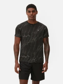 Vêtements De Sport|Hauts Et T-Shirts|Primark T-shirt De Sport à Motif Noir