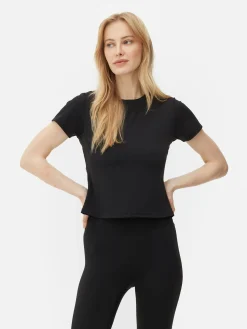 Vêtements De Sport|Primark T-shirt De Sport En Tissu Ultra-doux Noir