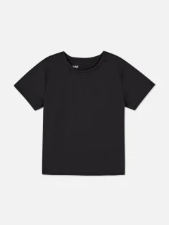 Vêtements De Sport|Primark T-shirt De Sport En Tissu Ultra-doux Noir