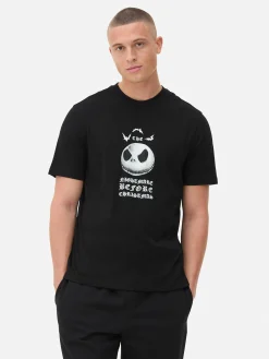 The Nightmare Before Christmas|Primark T-shirt Disney L’Étrange Noël De Monsieur Jack De Tim Burton Noir