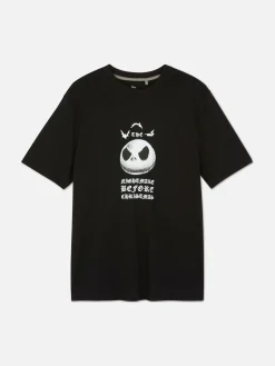 The Nightmare Before Christmas|Primark T-shirt Disney L’Étrange Noël De Monsieur Jack De Tim Burton Noir